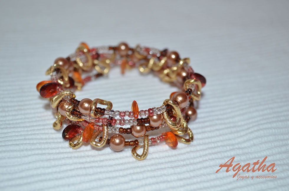 pulsera espiral tierra