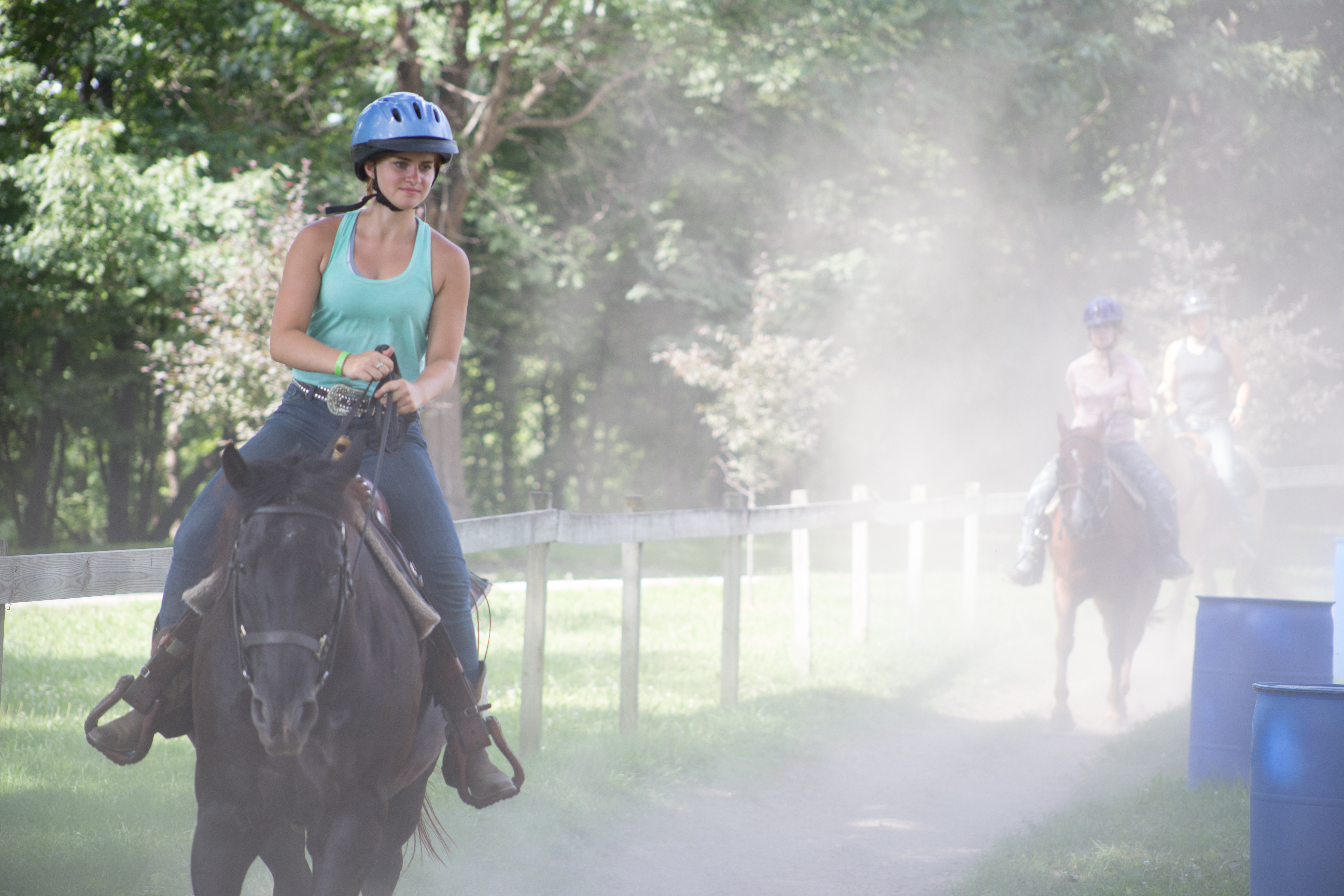 Ride horses!