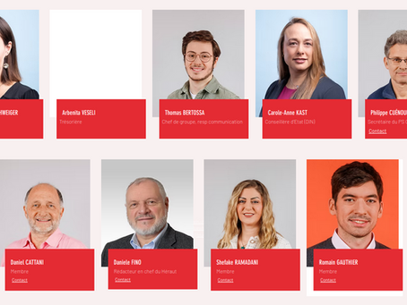 Du changement au sein du comité de la section