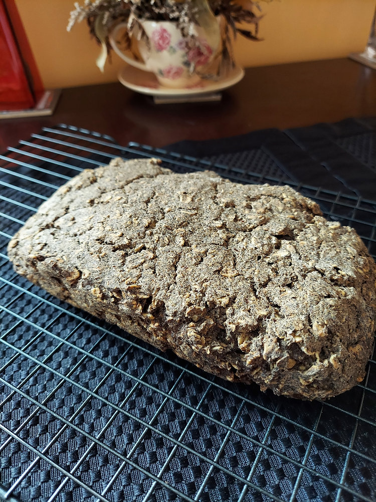 Buckwheat and Oat Soda Bread