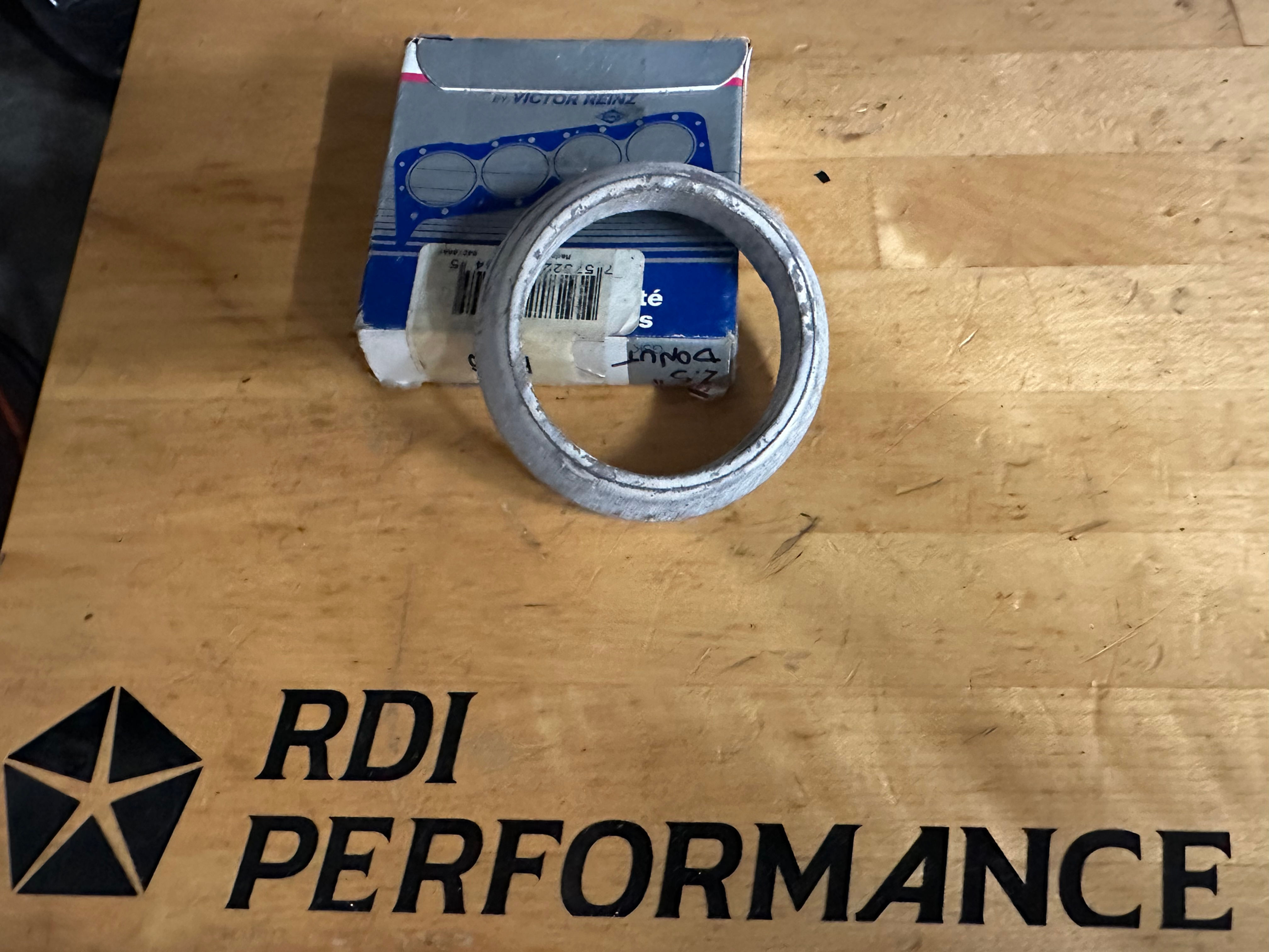 Exhaust donut gasket 2.2 and 2.5L Turbo - 2.5" diameter