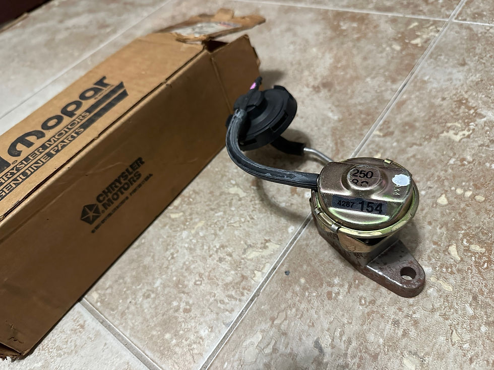 Thumbnail: EGR valve kit complete - NOS Mopar V8