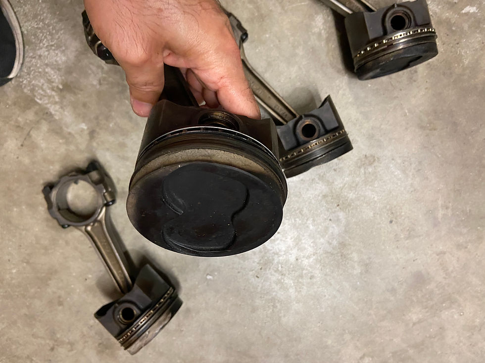 Thumbnail: Used pistons and rods Turbo II