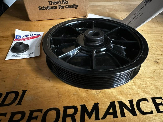 Thumbnail: 2.2 Turbo III Power Steering Pulley - NOS Mopar 4713475 Spirit R/T