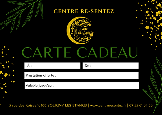 carte cadeau à offrir à qui vous voulez
