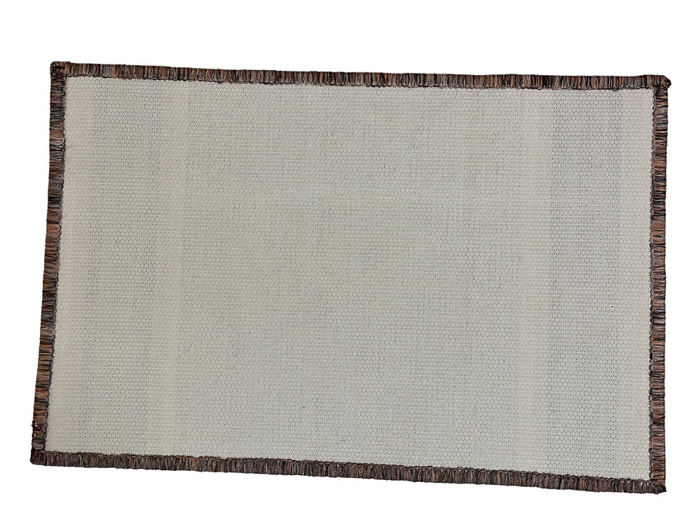 Thumbnail: SoftStep Collection Jute Floor and Bath Mats, Non-Slip, Pack of 2, Brown