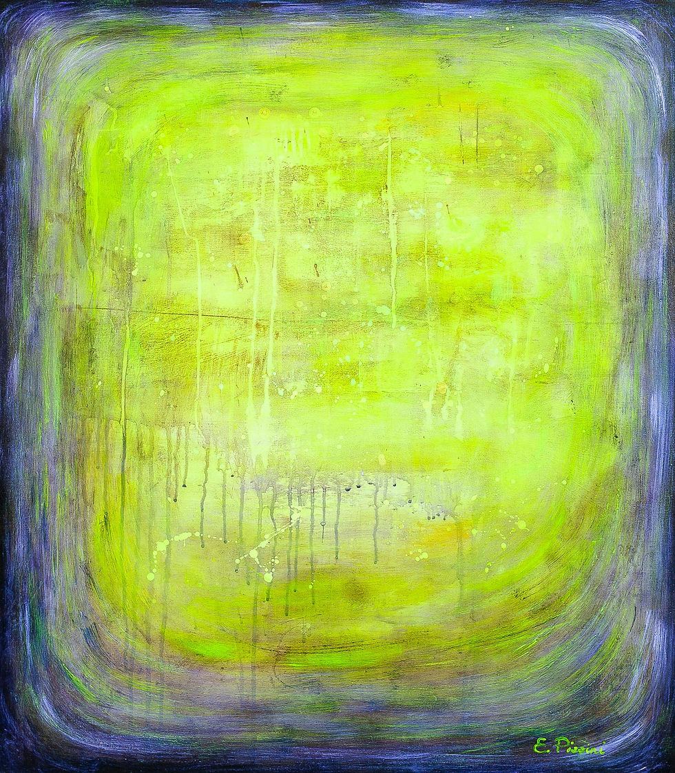 contemporary painting by abstract artist Elide Pizzini