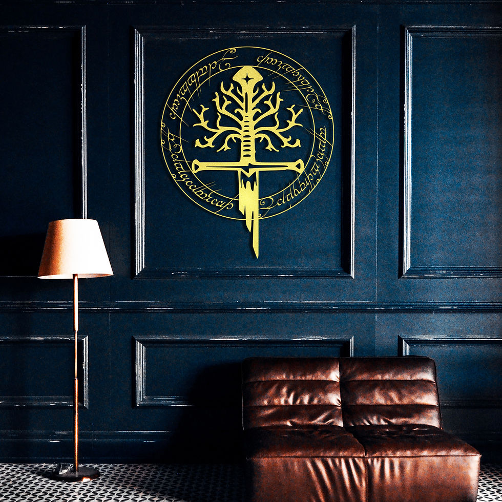 Thumbnail: Lord Of The Rings Wall Art, Lord of the Rings Decor, Tolkien Wall Art