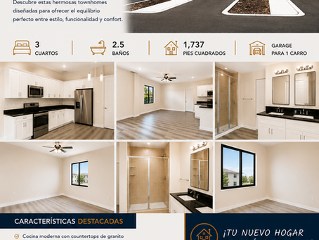 New towmhomes for sale at Gardens At Diana Point.