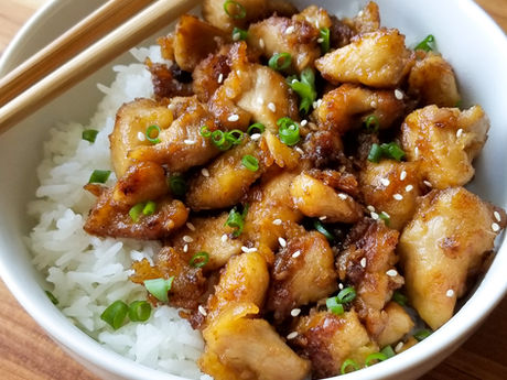 Ginger Garlic Chicken (If Vegetarian use Tofu)