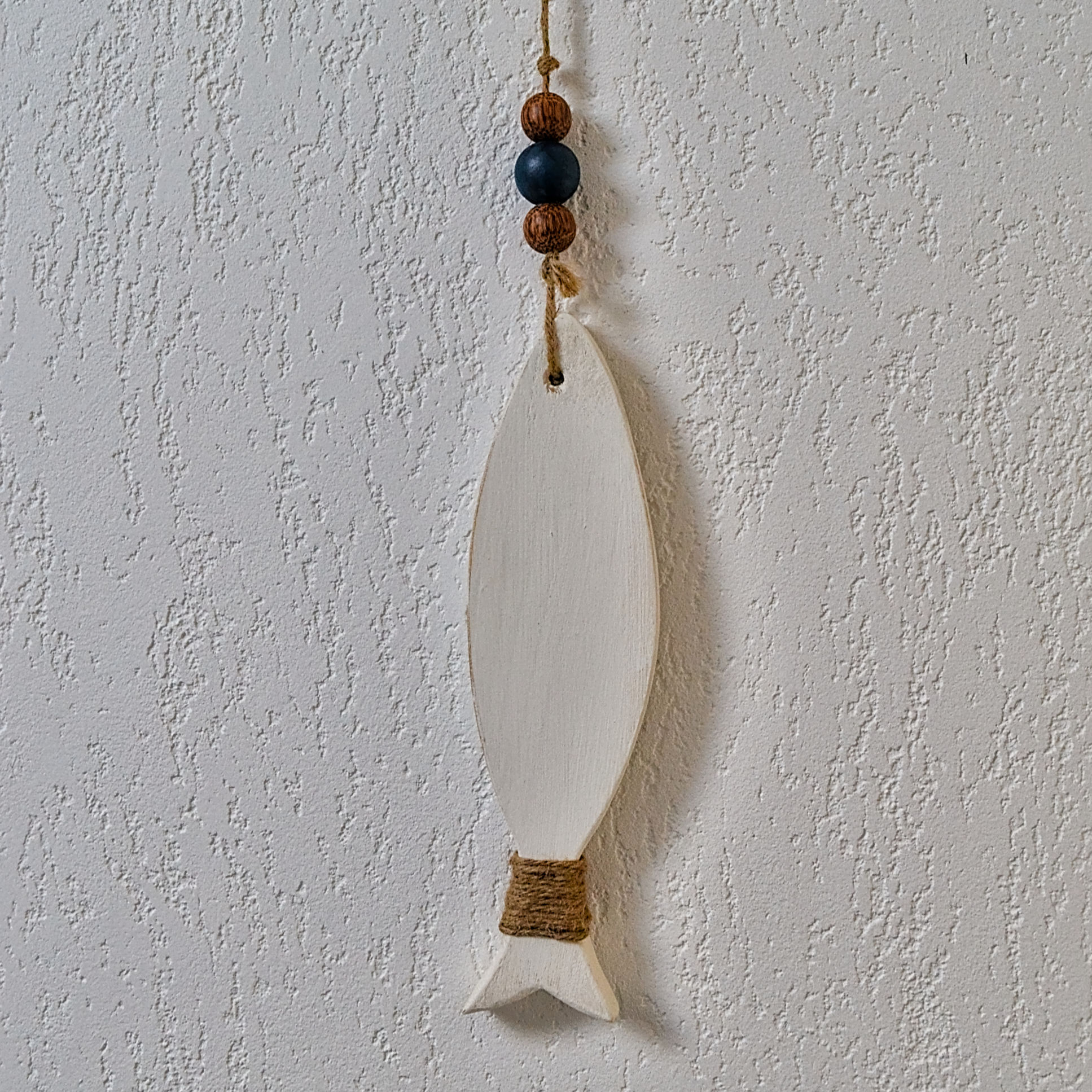 Suspension poisson - Blanc