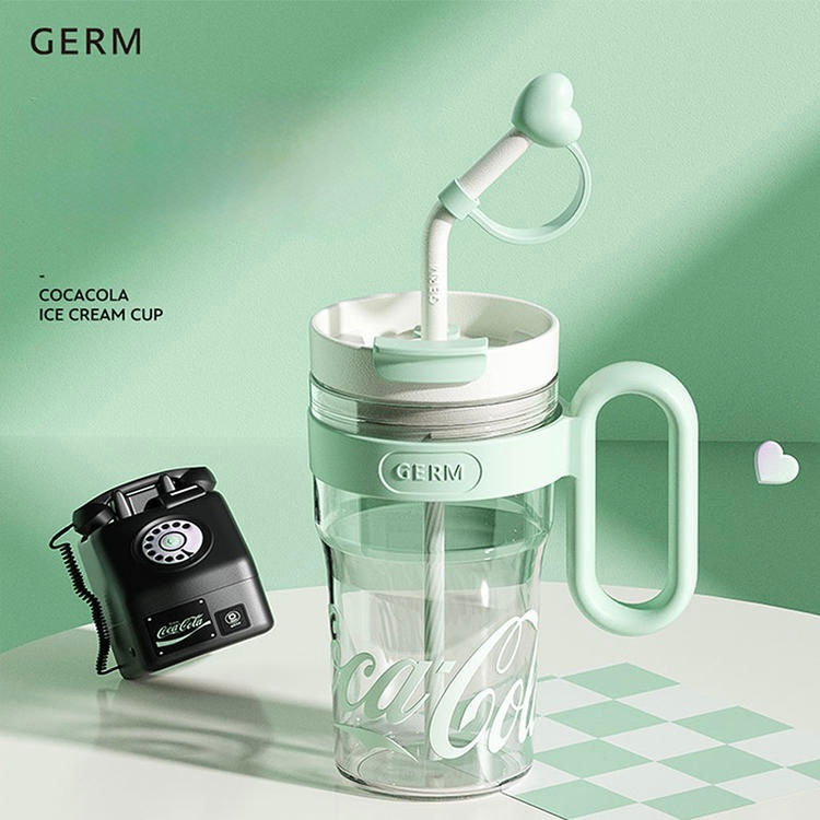 Thumbnail: GERM x Coca Cola Tritan Flask with Handle and Straw (800ml)