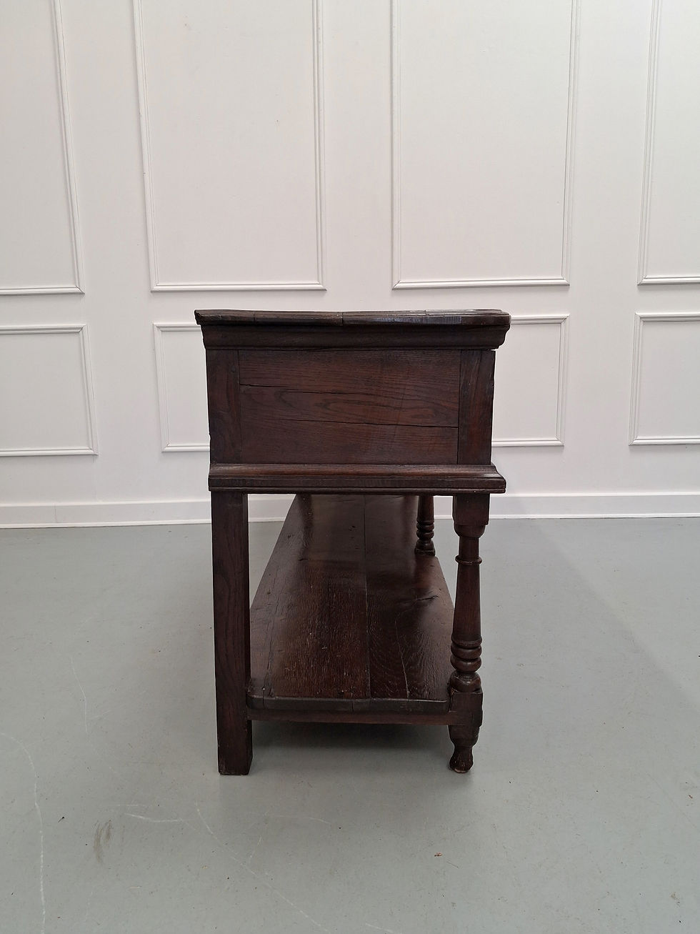 Thumbnail: 18th Century Georgian Oak Dresser Base