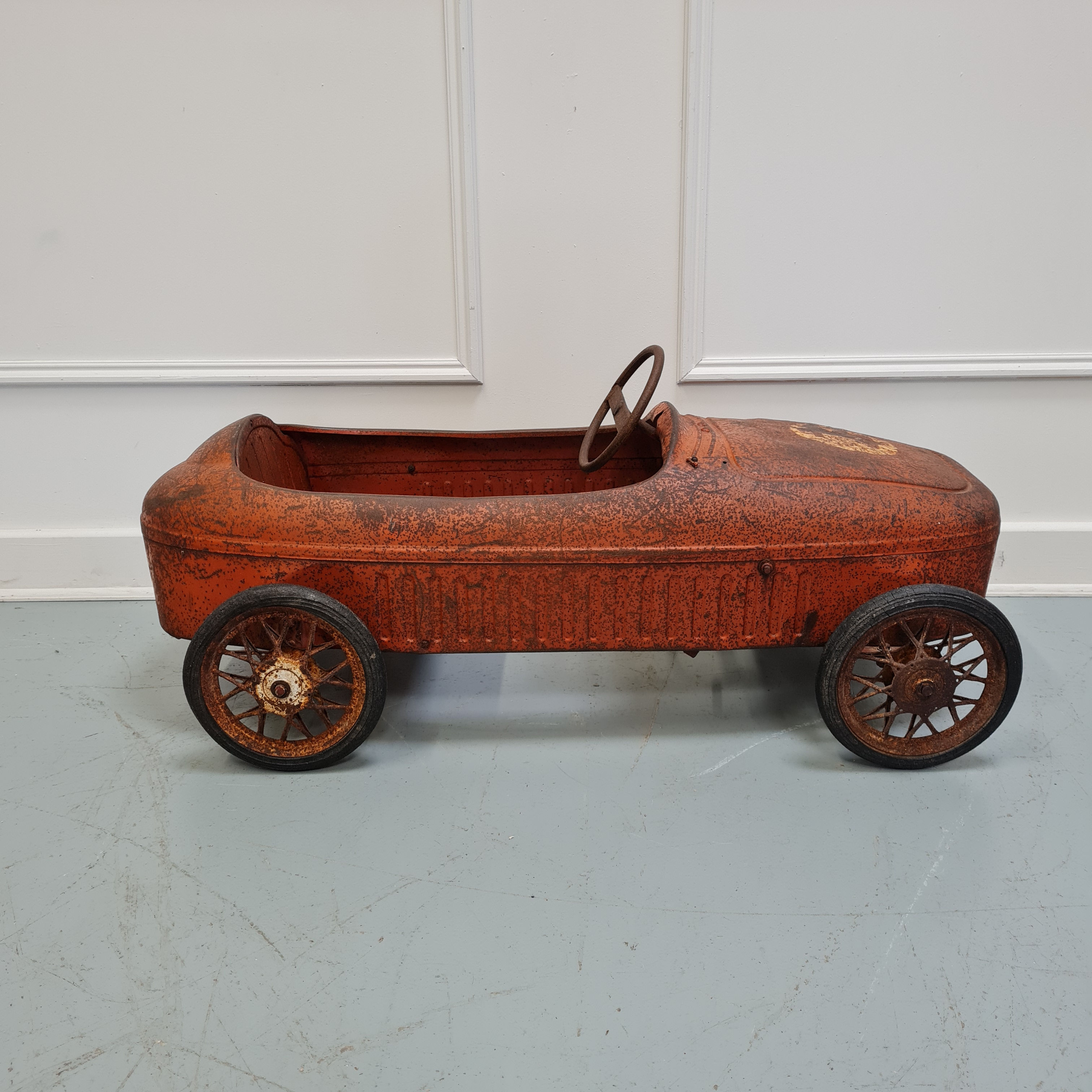 Fantastic 1950s French Red Pedal Car