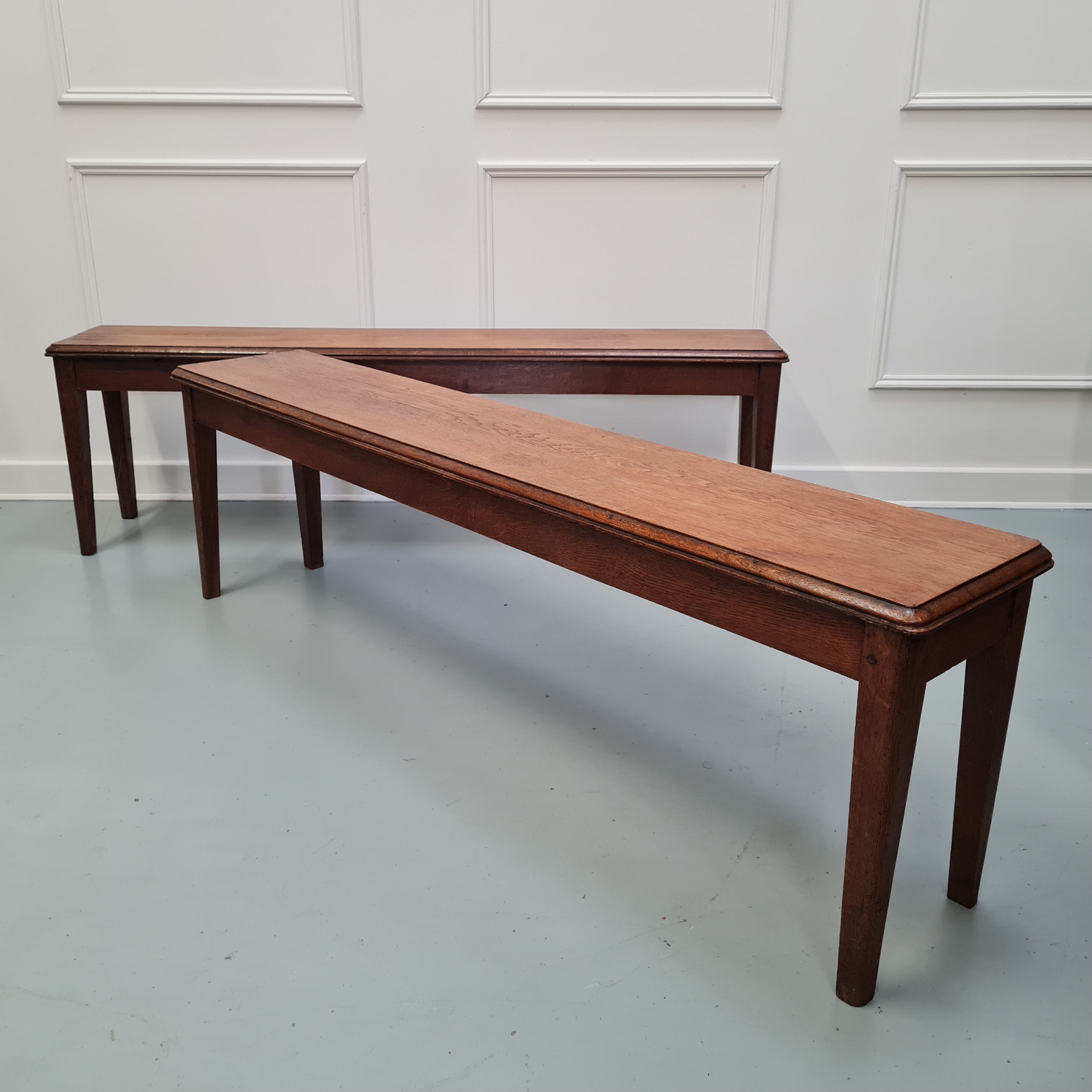 Pair of Antique Gallery Seats C1900