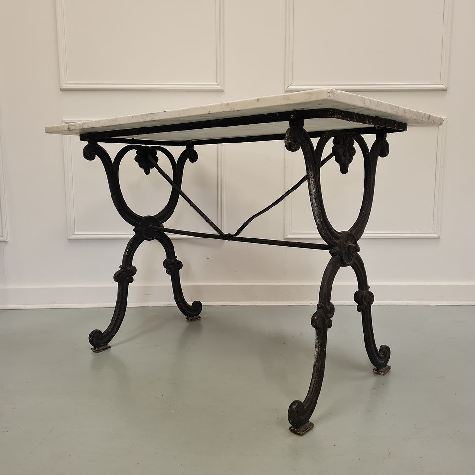 Thumbnail: French Conservatory Bistro Table C1900