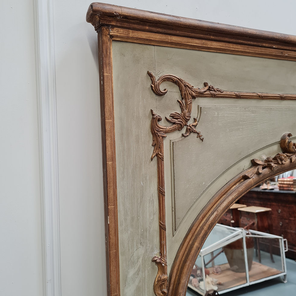 Thumbnail: Fantastic Large Trumeau Mirror c1870