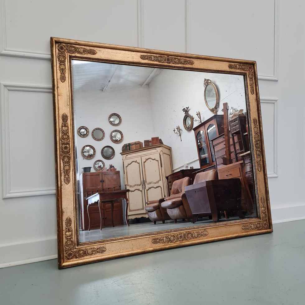 Antique French Empire Mirror C1820