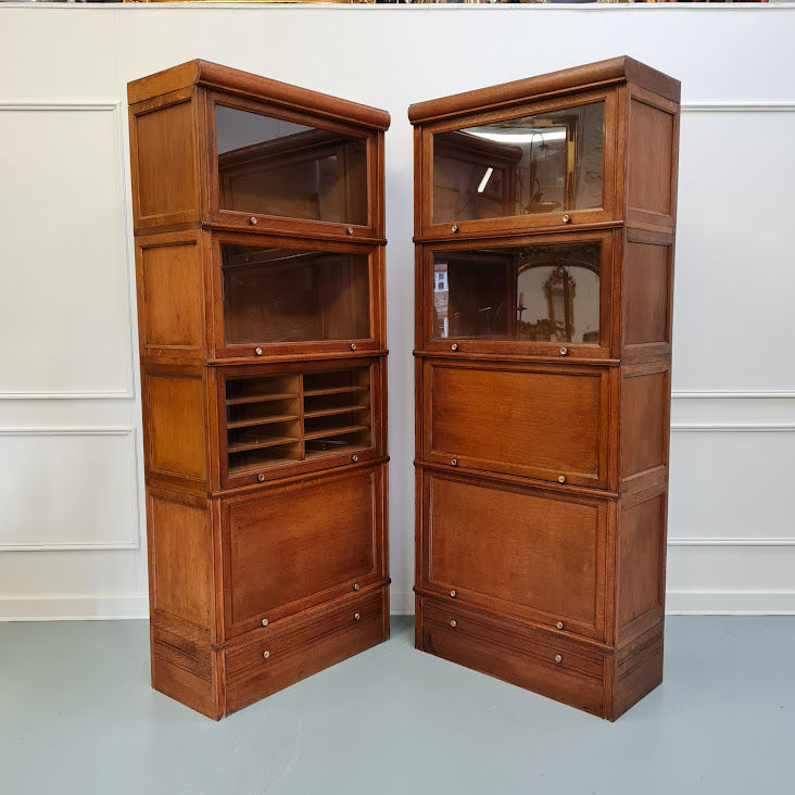 Pair of French Haberdashery Cabinets C1930