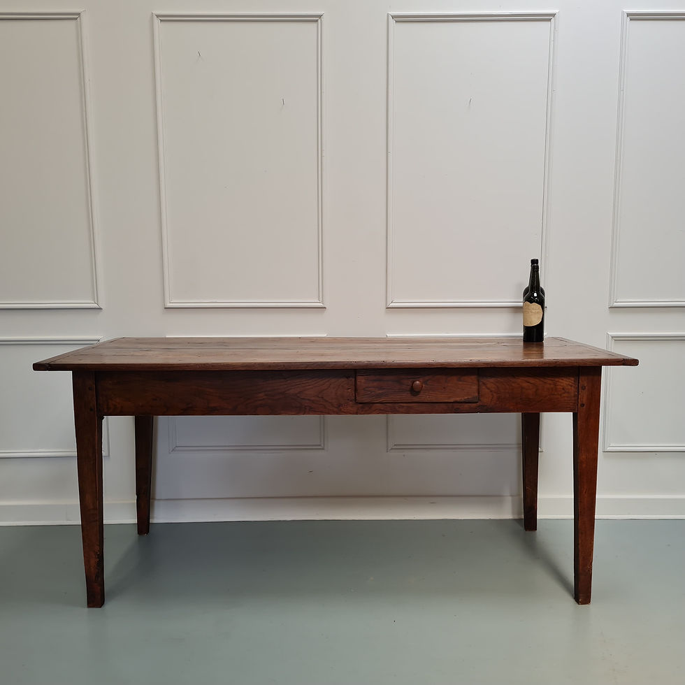 Thumbnail: Antique French Farmhouse Table c1820