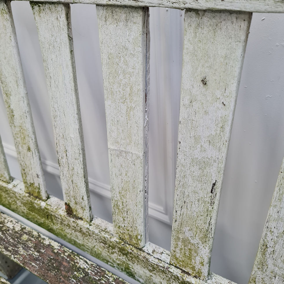 Thumbnail: Vintage Wooden Garden Bench
