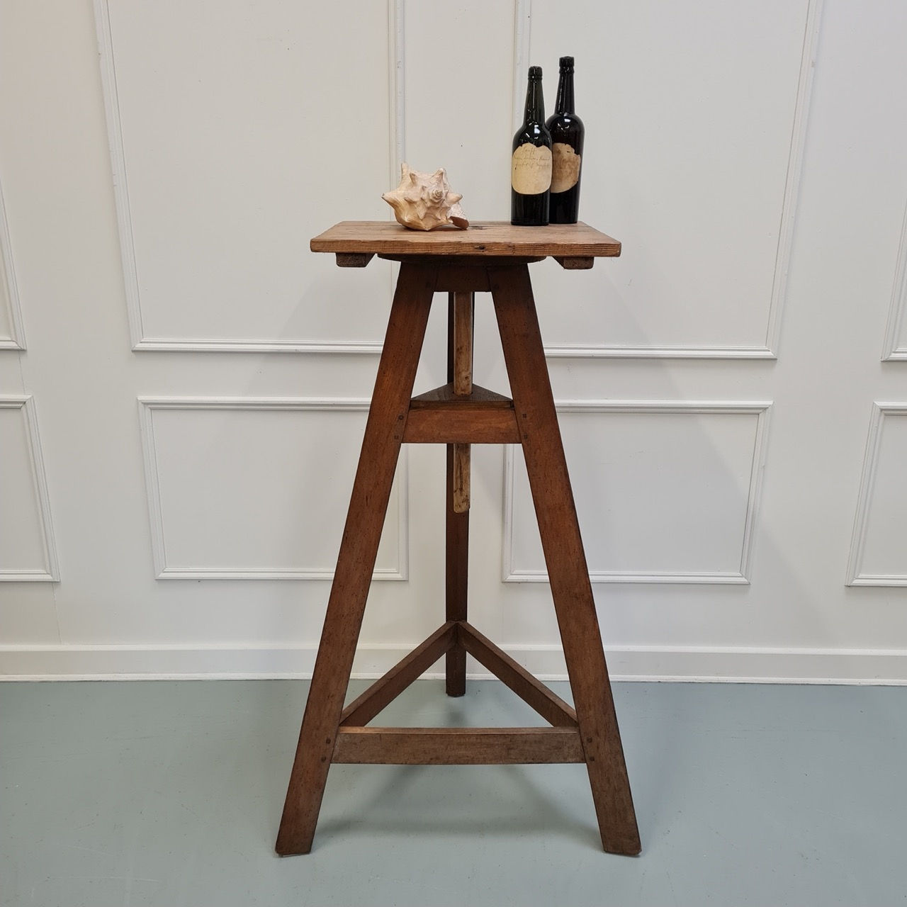 French Antique Sculpture Artist Stand