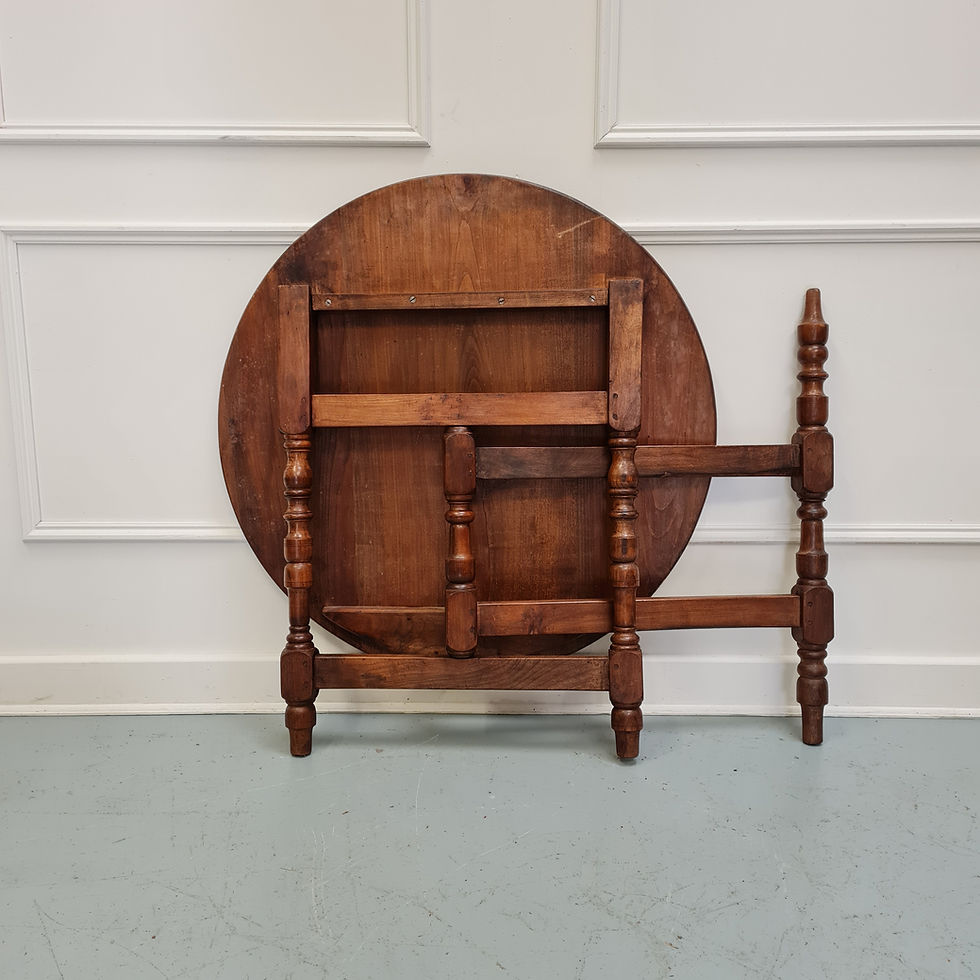 Thumbnail: Beautiful French 19th Century Cherry Vendange Table C1880