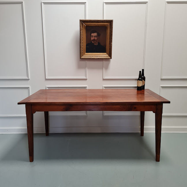 Thumbnail: Beautiful Cherry Farmhouse Table C1840