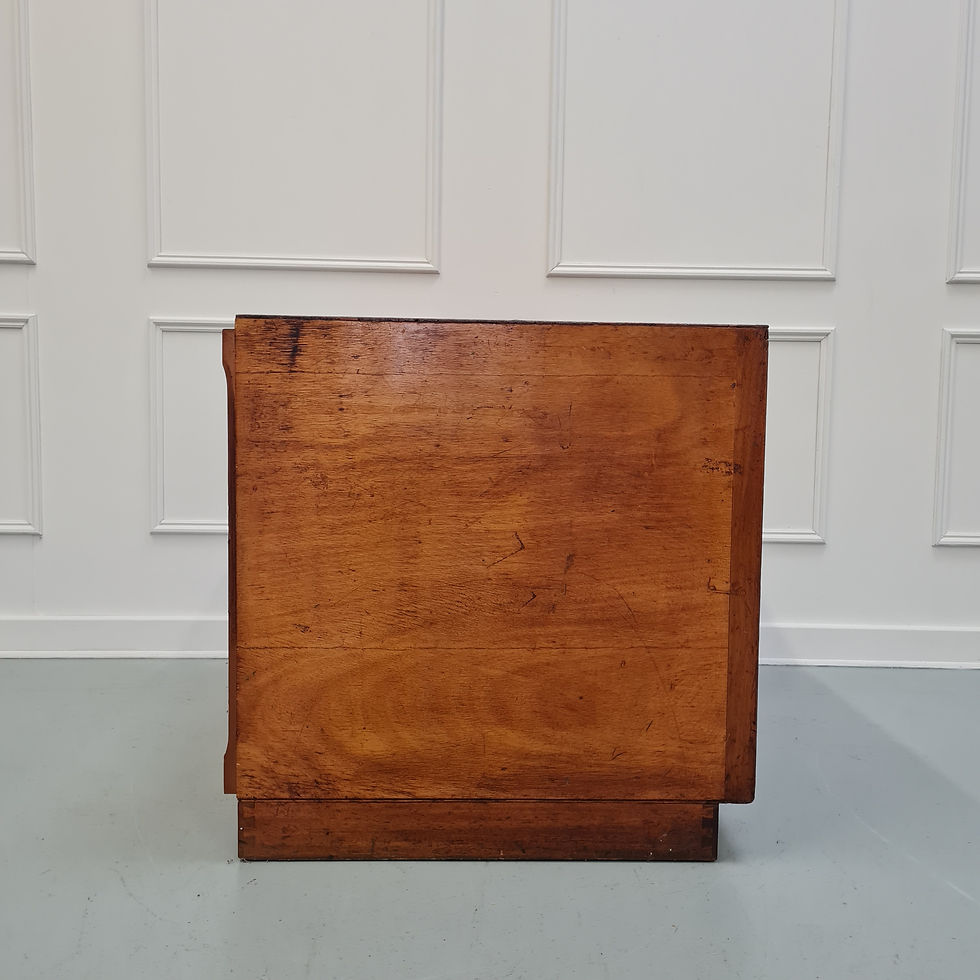 Thumbnail: Vintage Mid Century Teak Plan Chest c1960