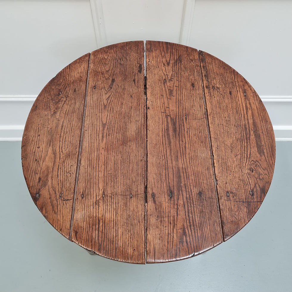 Thumbnail: Primitive Georgian Vendange Table c1750