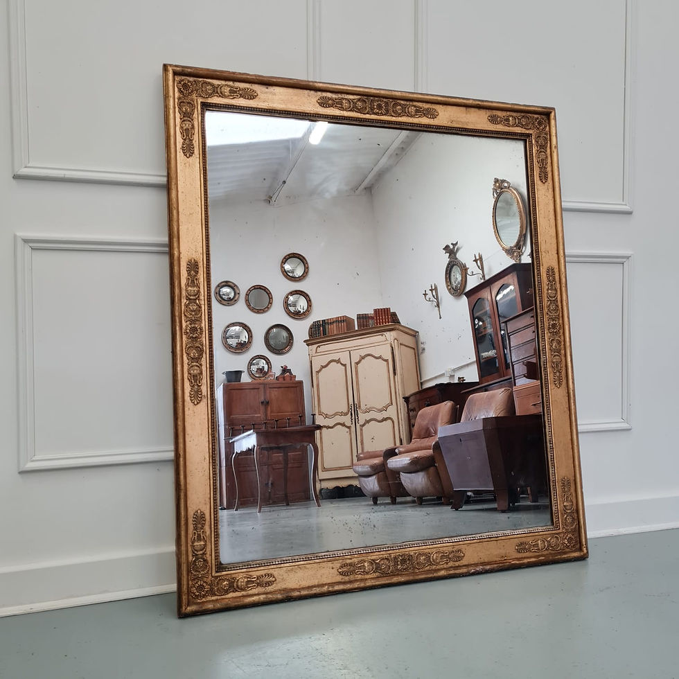 Thumbnail: Antique French Empire Mirror C1820