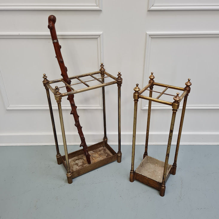 Thumbnail: Antique Brass Stick Stand C 1900
