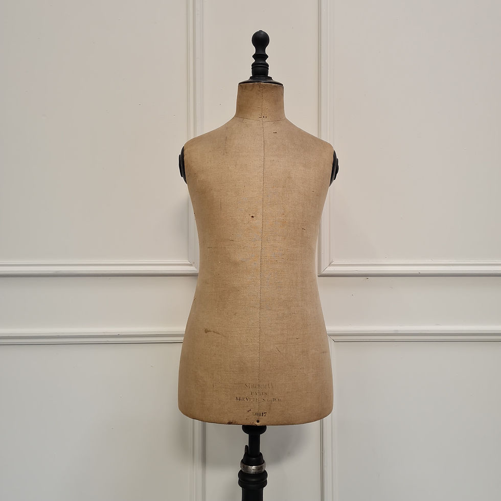 Thumbnail: Rare Child Stockman Mannequin c1920