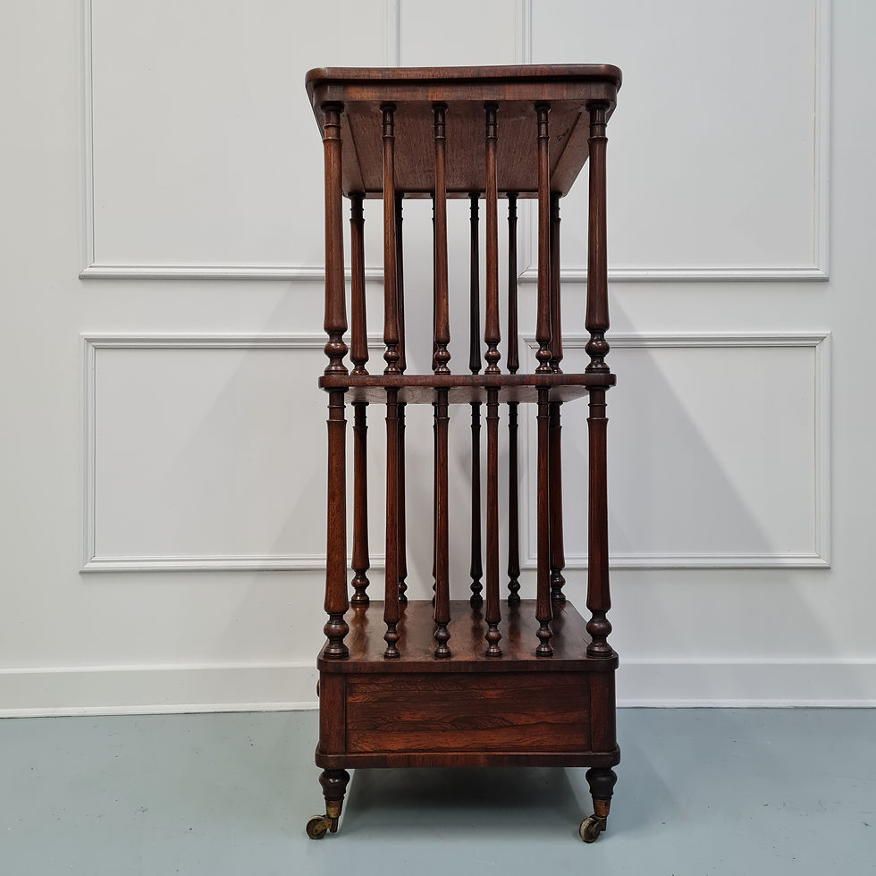 Thumbnail: Antique Rosewood Whatnot c1840