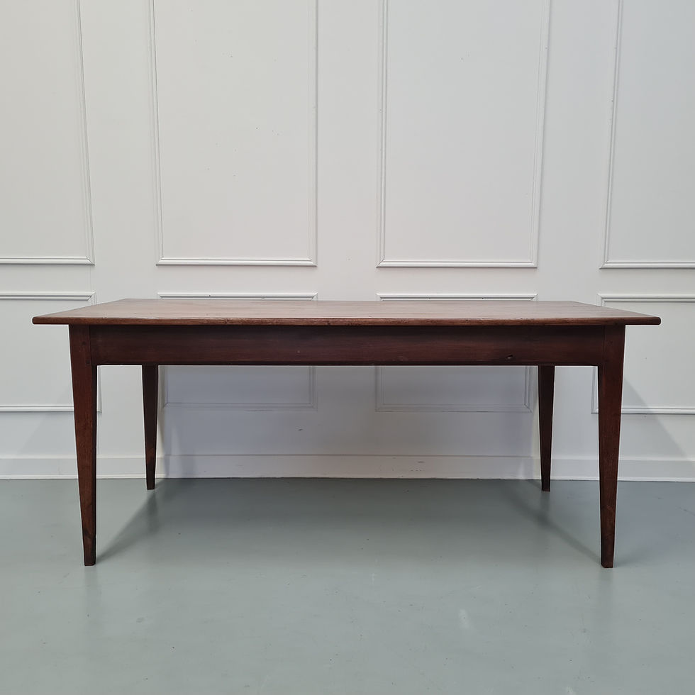 Thumbnail: Beautiful Antique French Farmhouse Table c1840