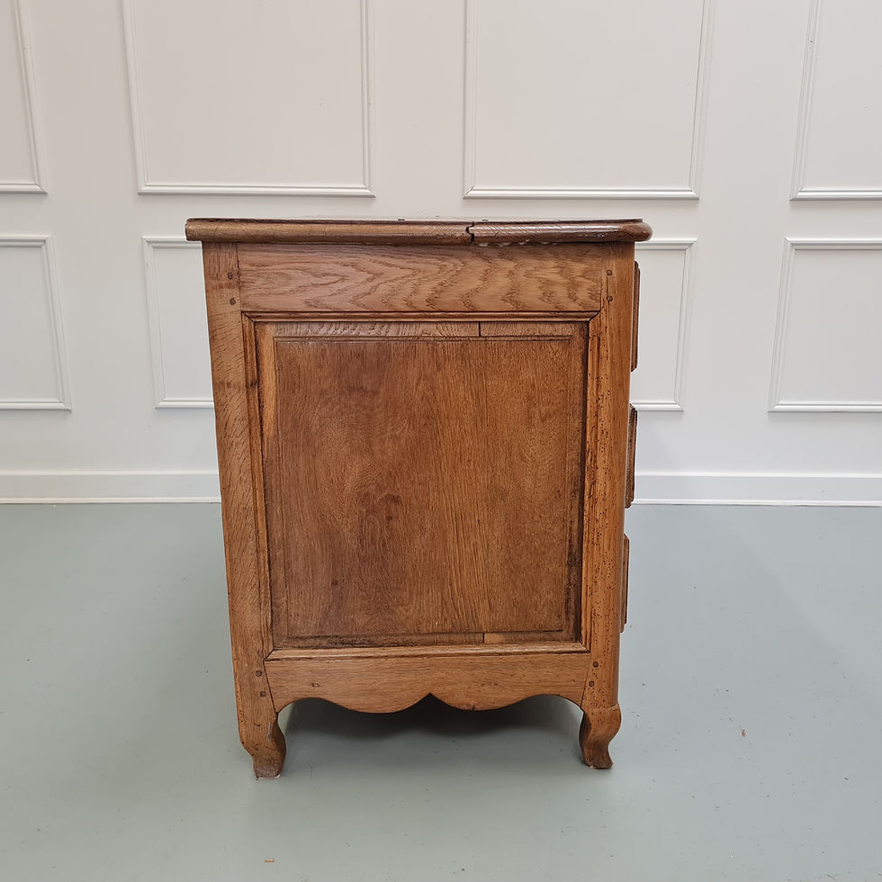 Thumbnail: Antique French Pale Oak Commode c1750