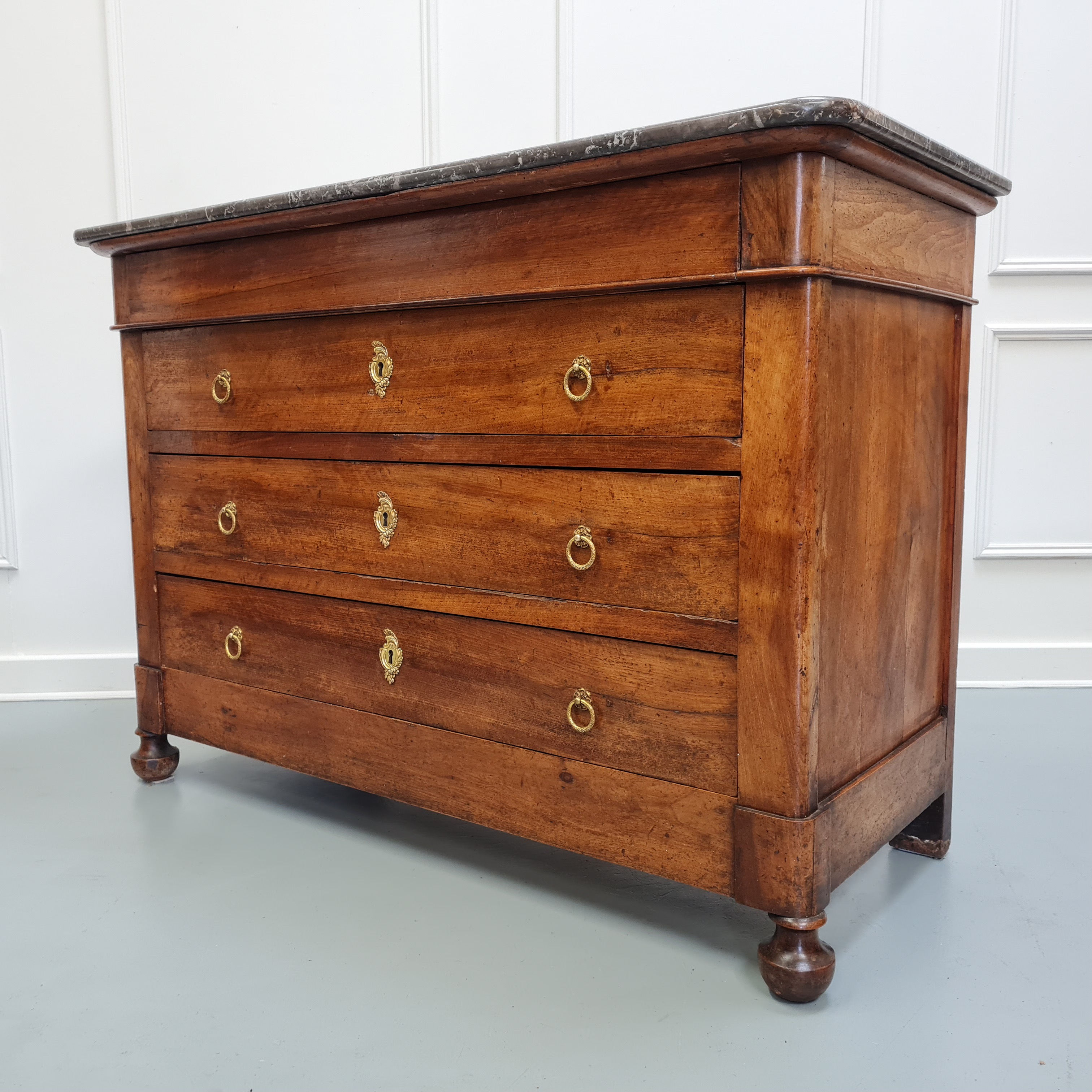 Antique French Walnut Commode c1850