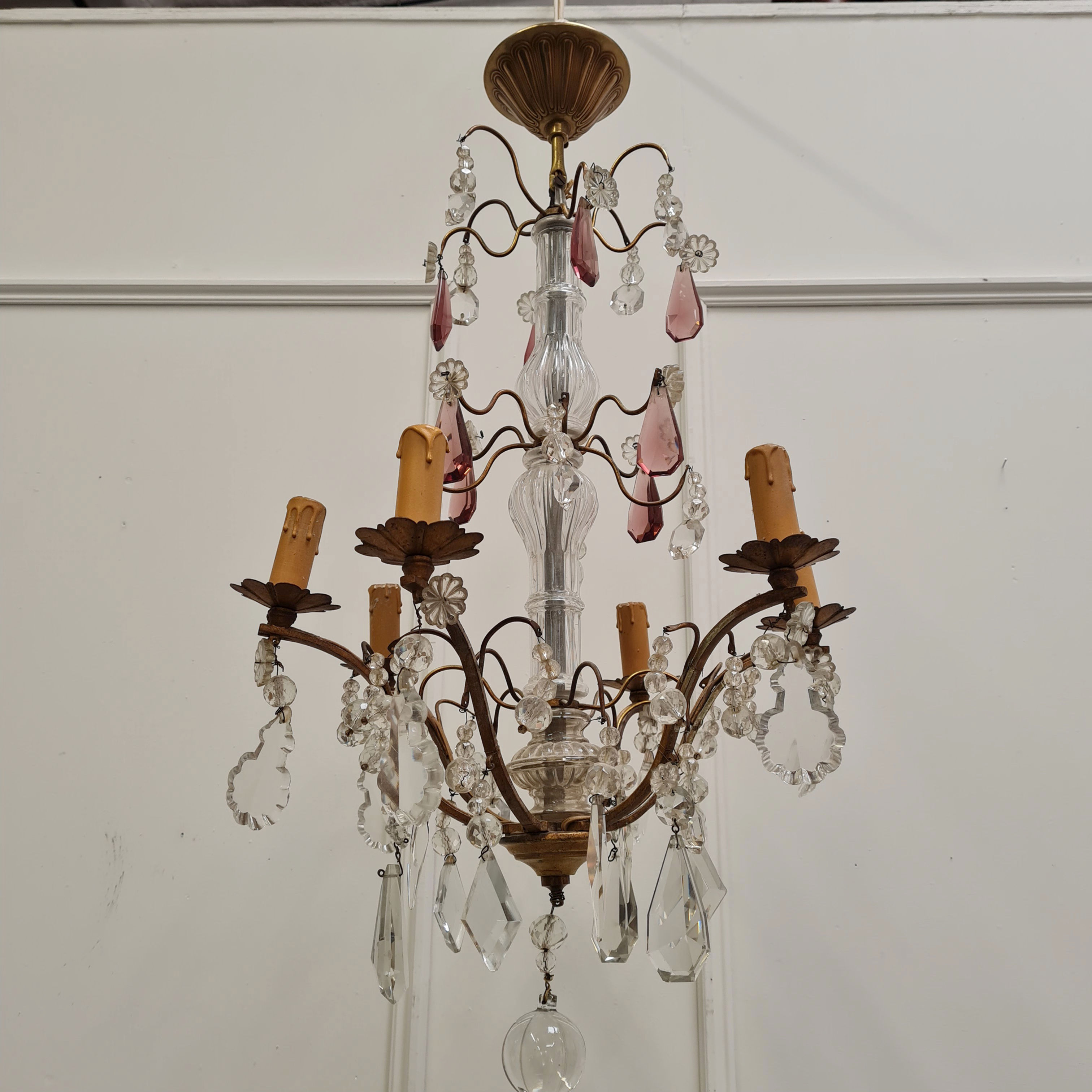 Pretty French Chandelier C1920