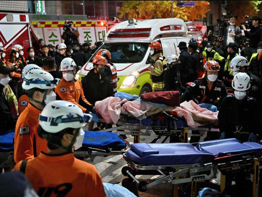 South Korea Human Stampede