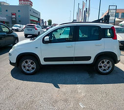 Fiat panda bianca lat