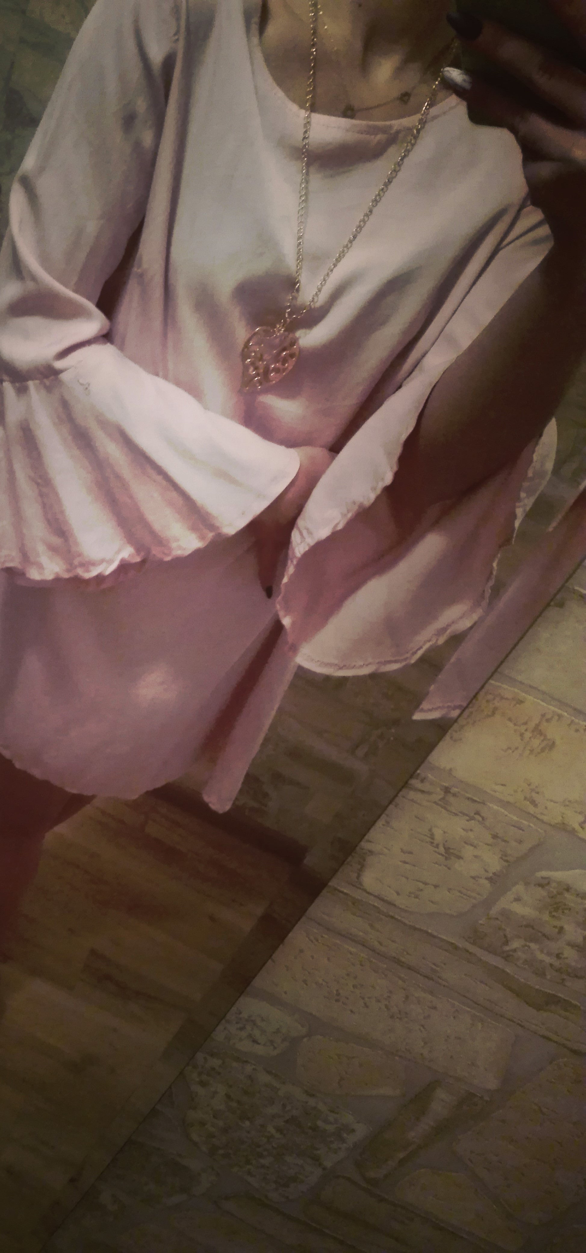 Tunika z szerokimi rękawami