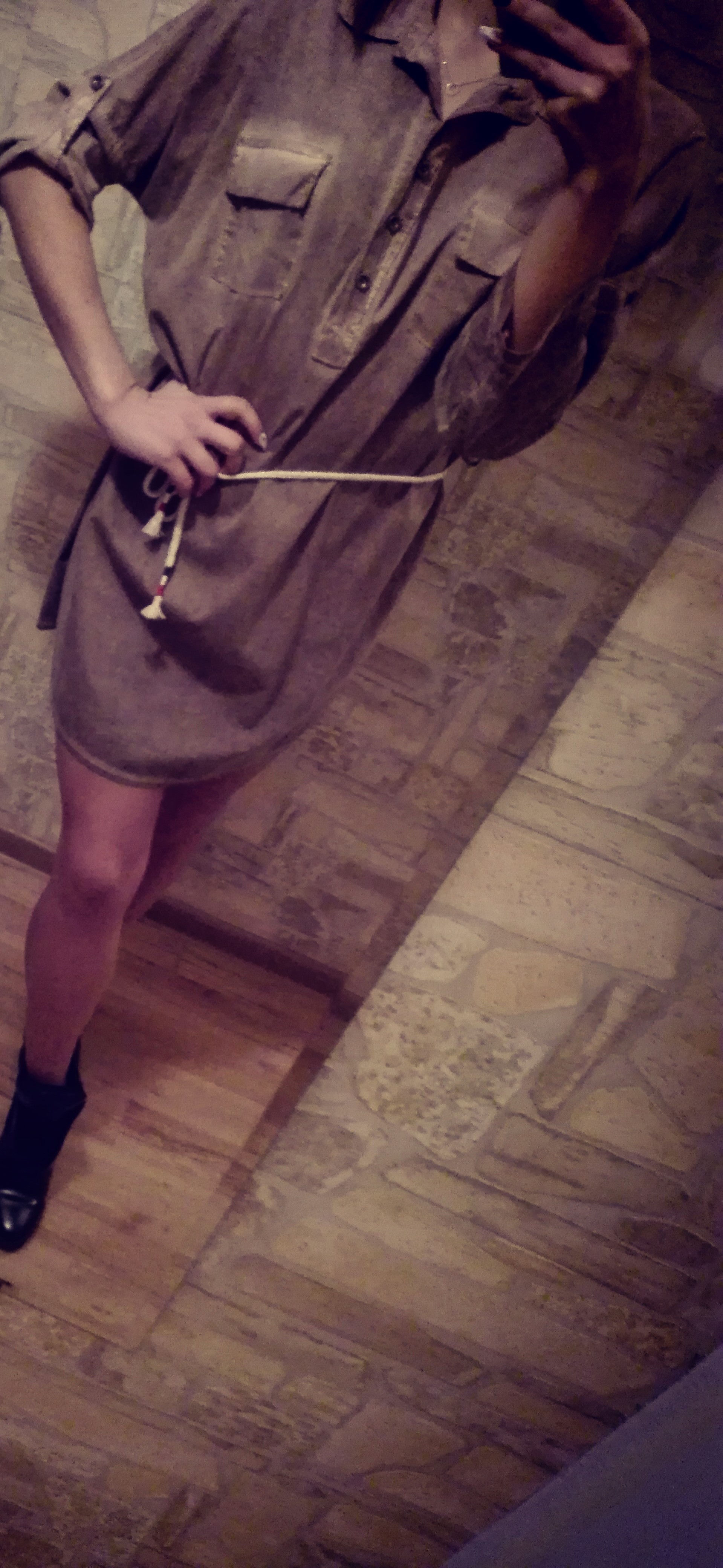 Tunika/Koszula wiązana w pasie