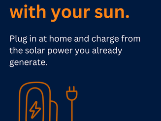 Charge your car with your sun graphic