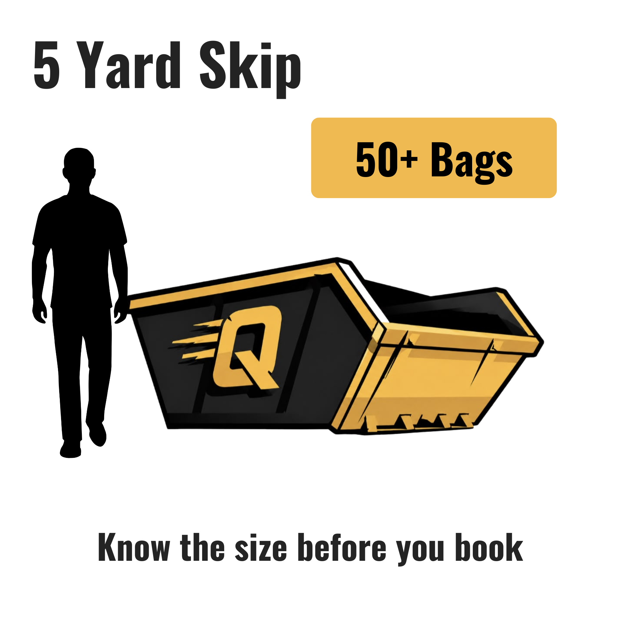 5 Yard Skip Graphic