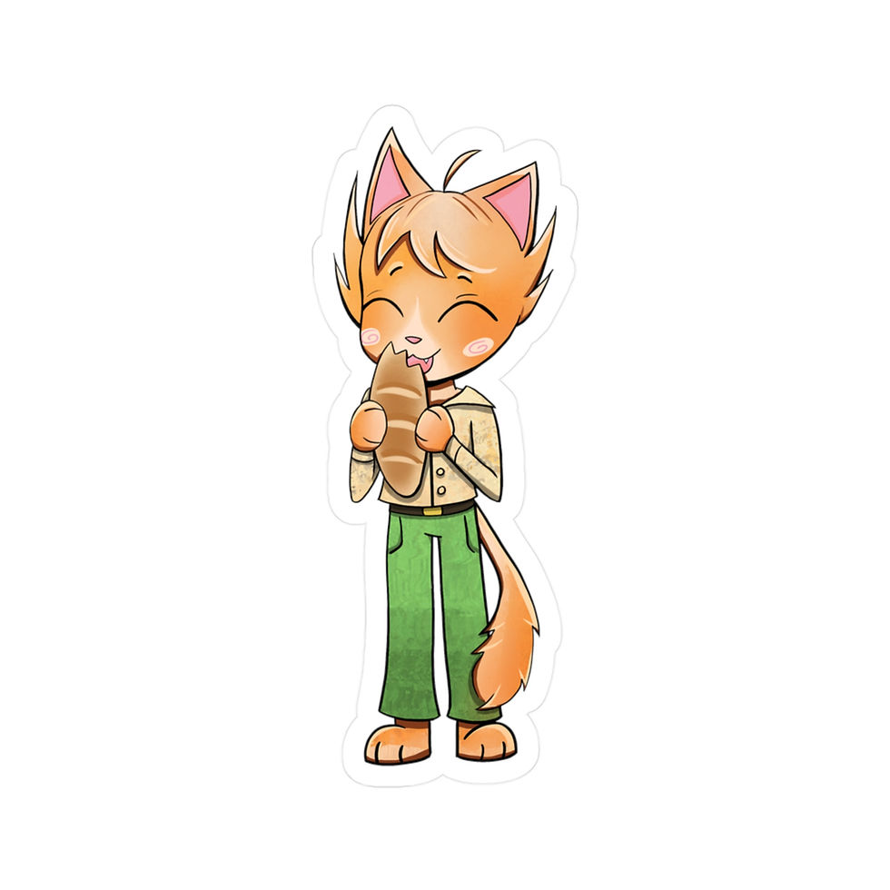 Thumbnail: Birch Vinyl Sticker: A Bite of Comfort