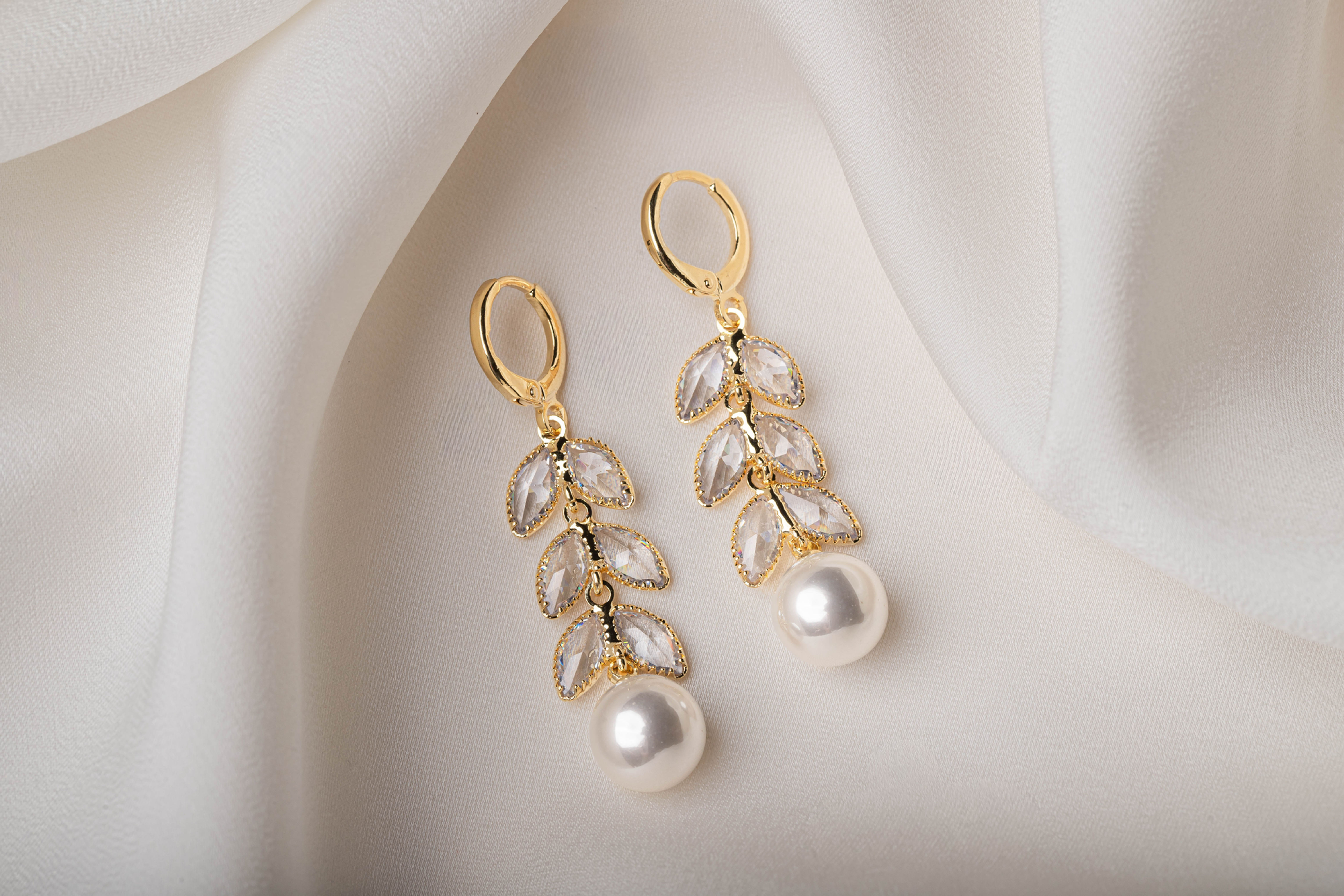 Pearl Vine Earrings