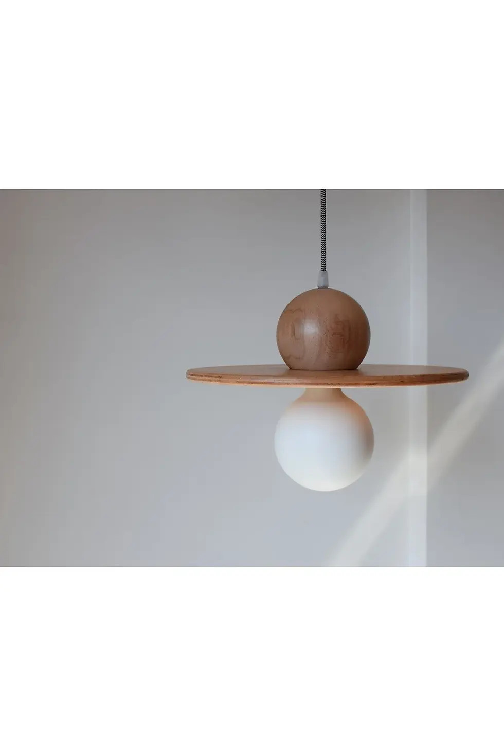 Küçük resim: Ahşap Sarkıt Avize * Özel Tasarım