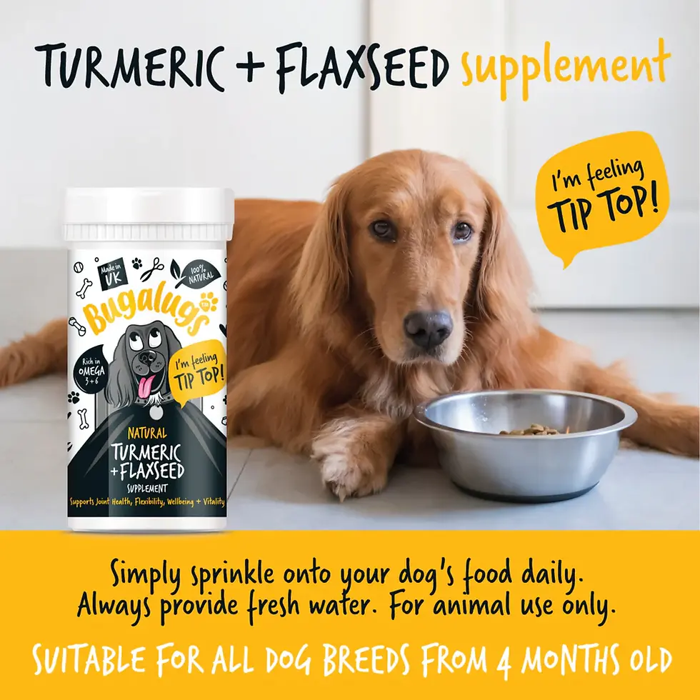 Thumbnail: Bugalugs Natural Turmeric & Flaxseed