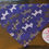 Thumbnail: Handmade bandana      Dark blue with Westies/Scotties