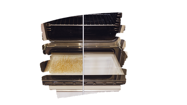 dirty to clean oven cleaning 